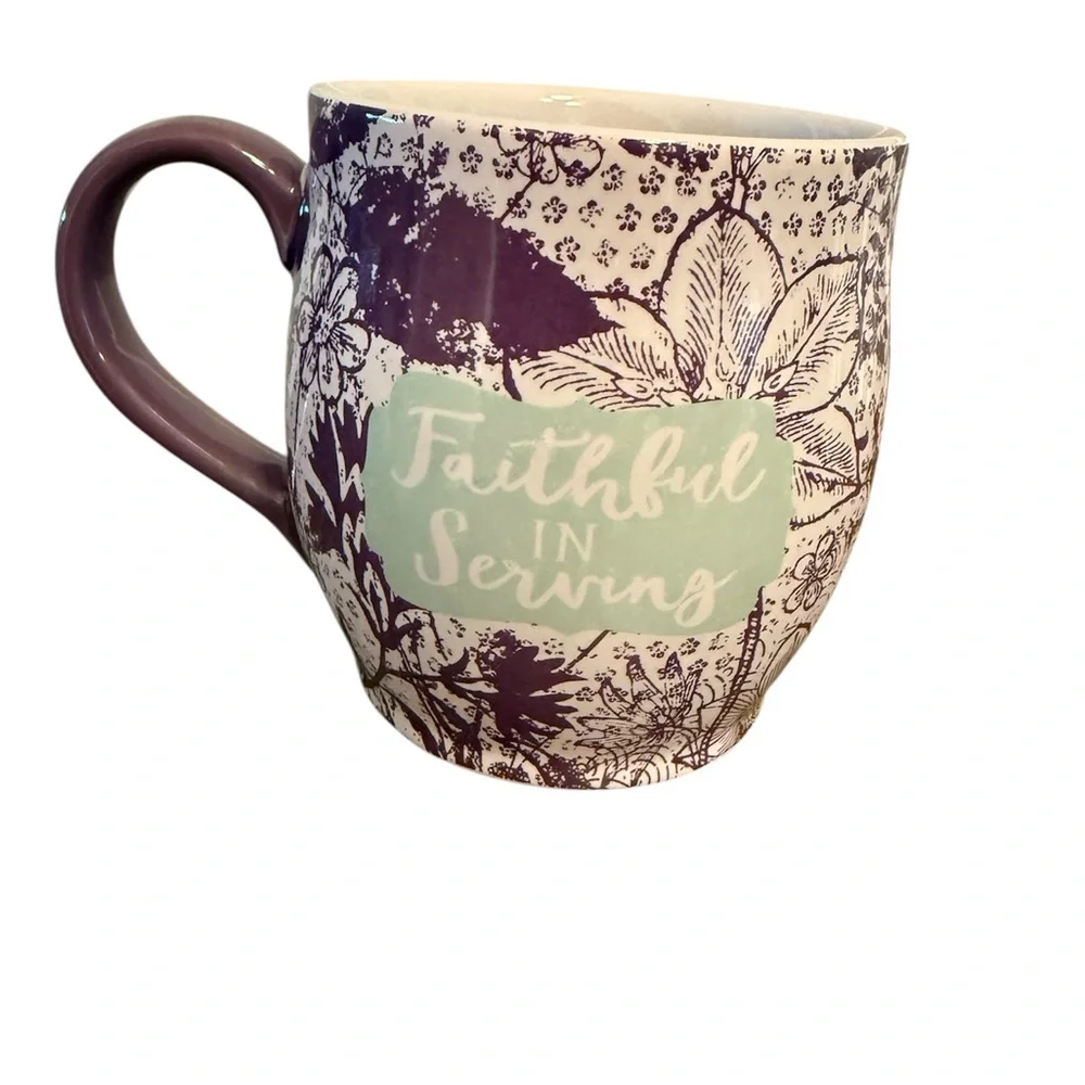 🔥2/$24 or 3/$30🔥 Floral Mug with Inspirational Quote